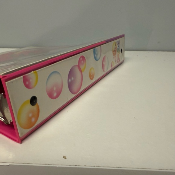 Vintage Lisa Frank 3 Ring Binder  Kittens In Shoe - Picture 8 of 8